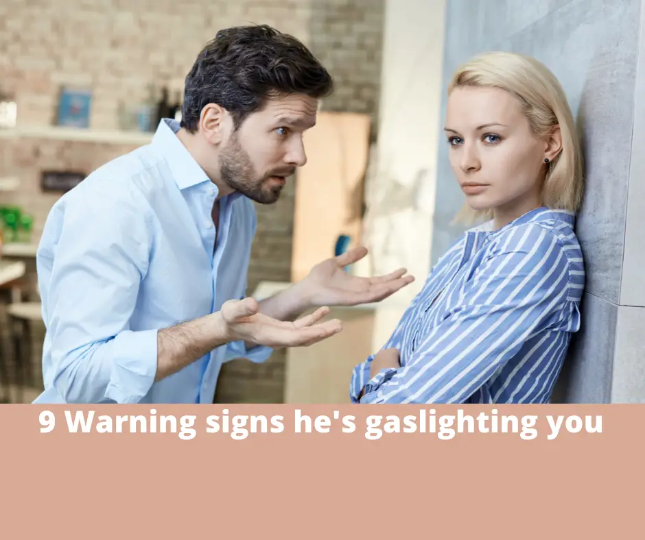 Signs of gaslighting in a relationship