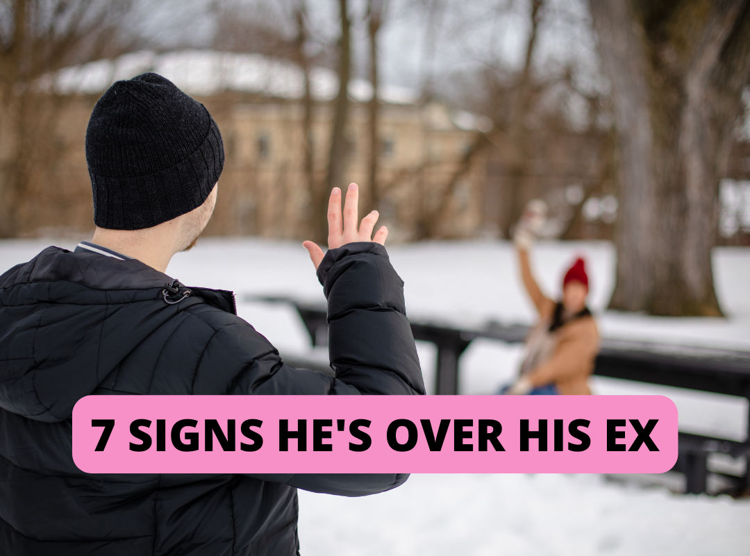 5 Alarming Signs He's Not Over His Ex