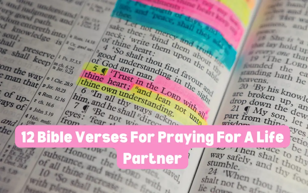Bible Verses For Praying For A Life Partner