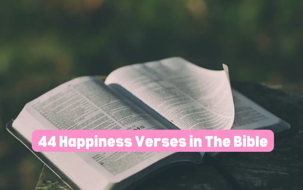Happiness Verses in the bible