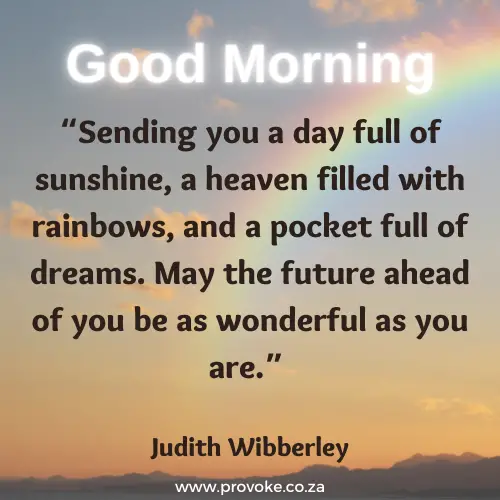Sending you a day full of sunshine good morning have a blessed day quotes and images