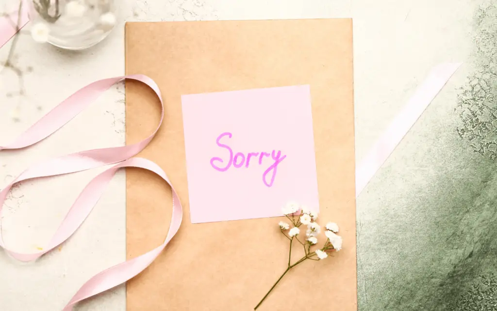 Emotional Sorry Letter For Boyfriend
