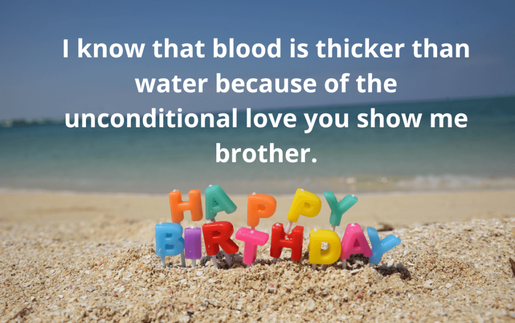 Happy Birthday Lines For Brother