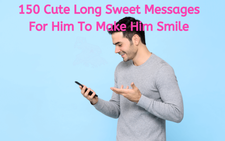 Best Message To Make Him Smile