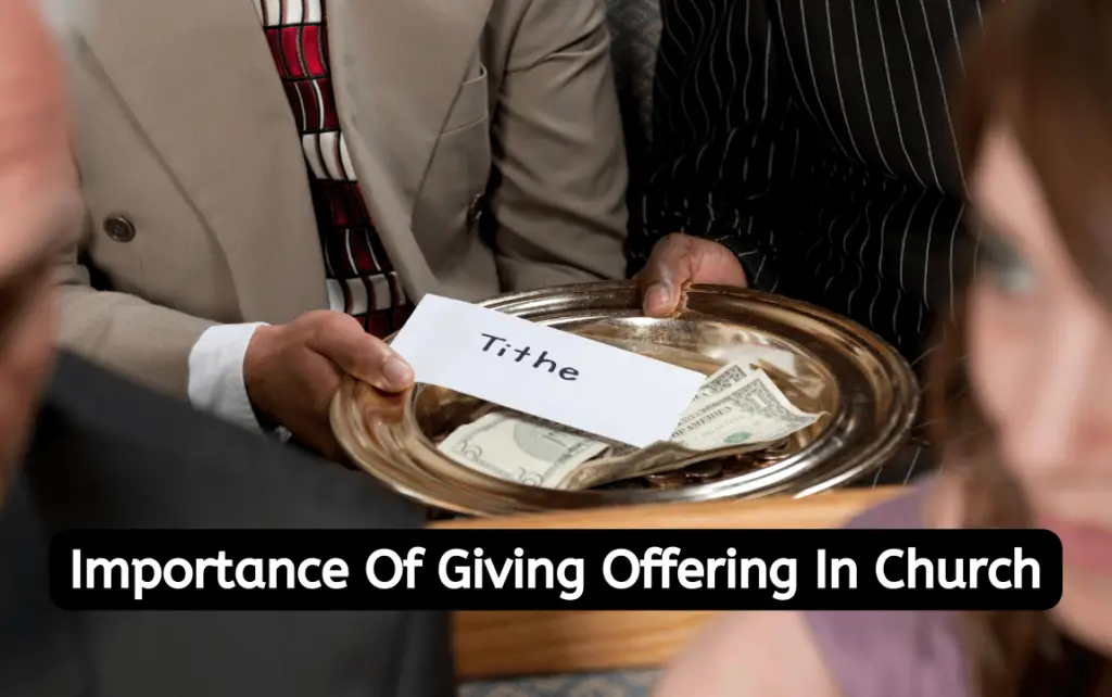 Importance Of Giving Offering In Church