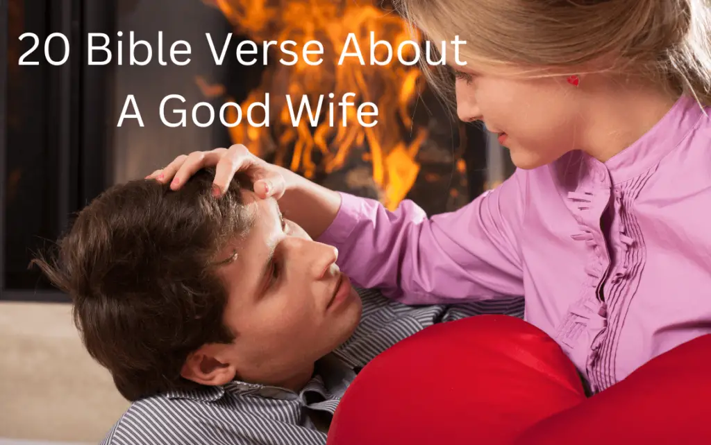 Bible verse about a good wife
