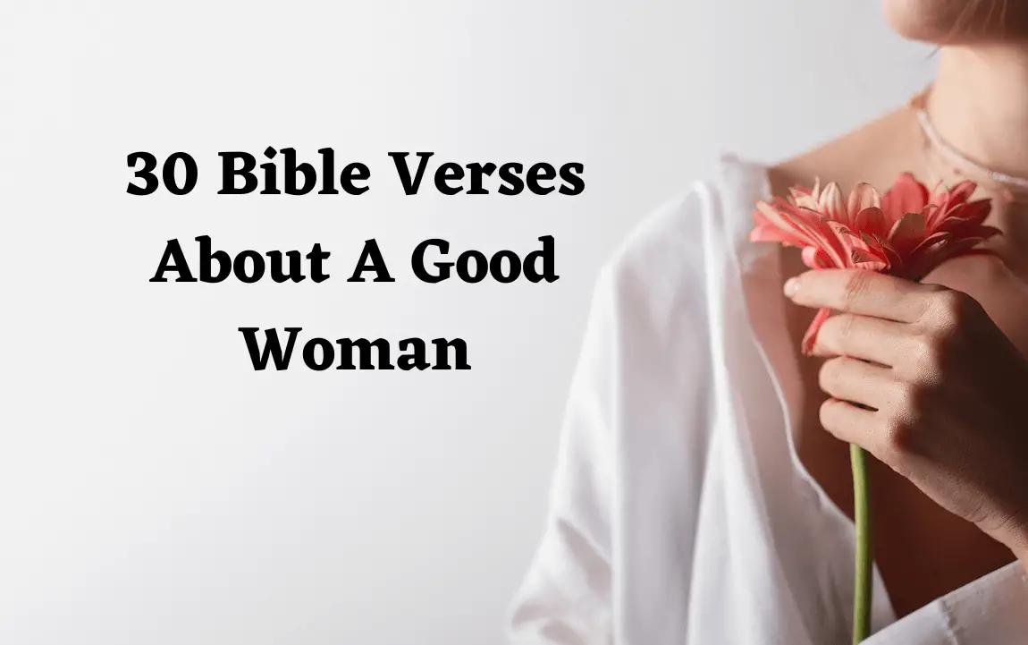 Bible Verses About A Good Woman