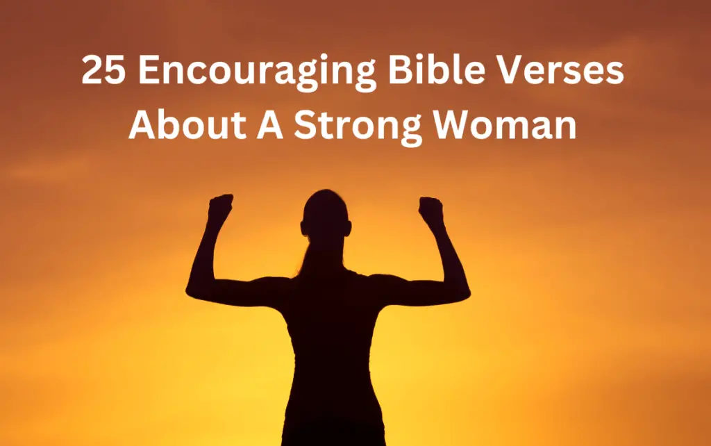 Bible Verses About A Strong Woman