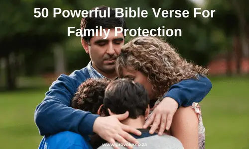 Bible Verse For Family Protection