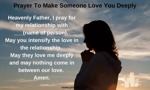 Prayer To Make Someone Love You Deeply