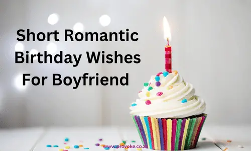 Short Romantic Birthday Wishes For Boyfriend 