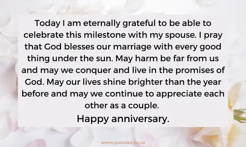 Anniversary Prayer For A Couple