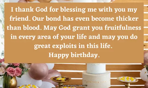 Happy Birthday Prayer Message To A Friend Turned Sister